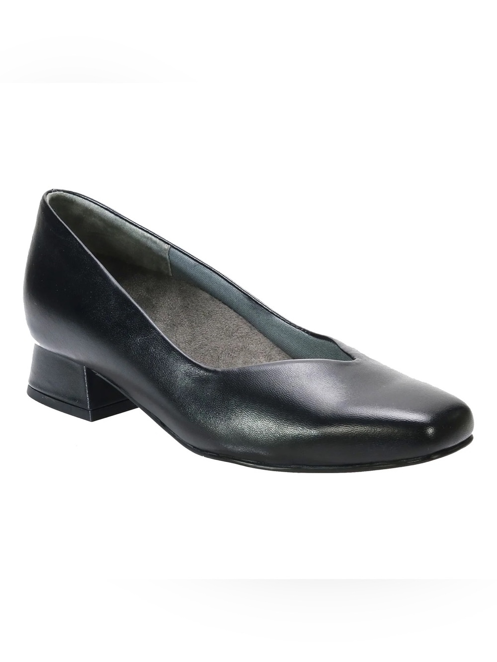 NIB David Tate Black Leather Pumps